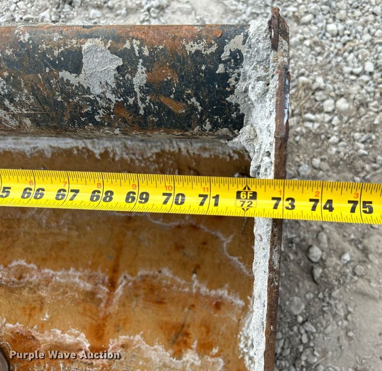 image for item KH9459 Bobcat 74 Heavy Duty  skid steer bucket