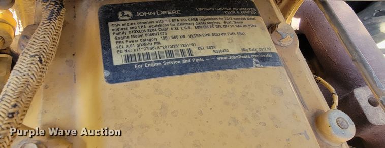 image for item KS9256 2013 John Deere 250G LC  excavator