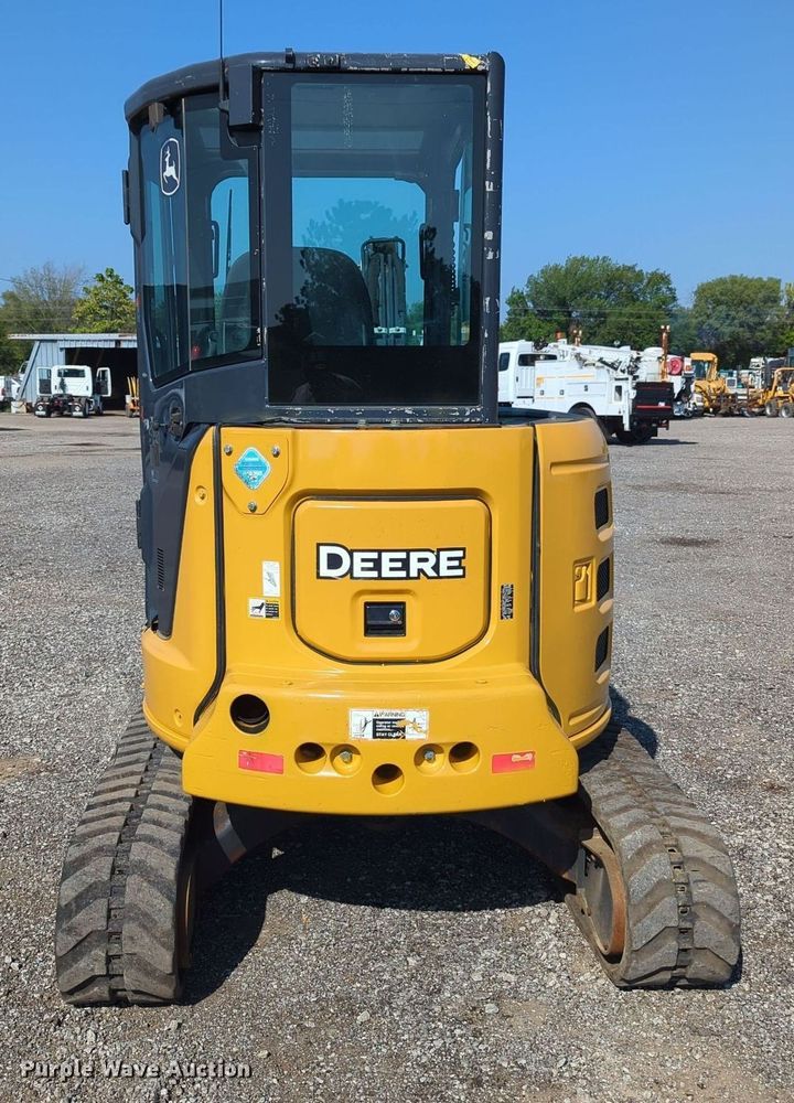 image for item KW9041 2017 John Deere 35G  mini excavator