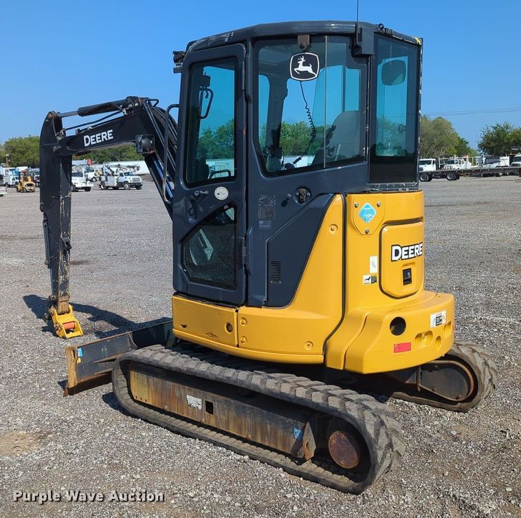 image for item KW9041 2017 John Deere 35G  mini excavator
