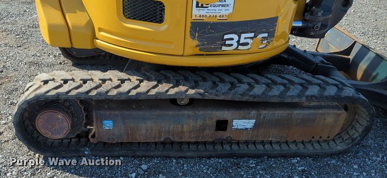 image for item KW9041 2017 John Deere 35G  mini excavator