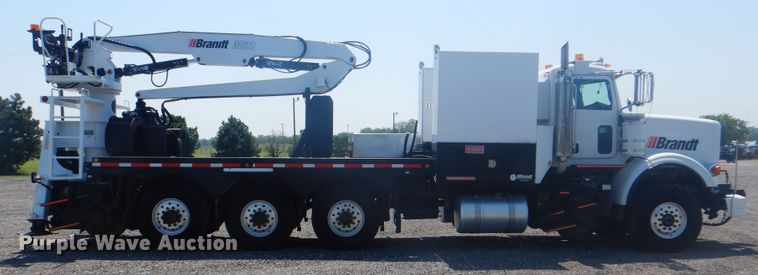 image for item KW9066 2006 Peterbilt 357  tri-drive crane truck