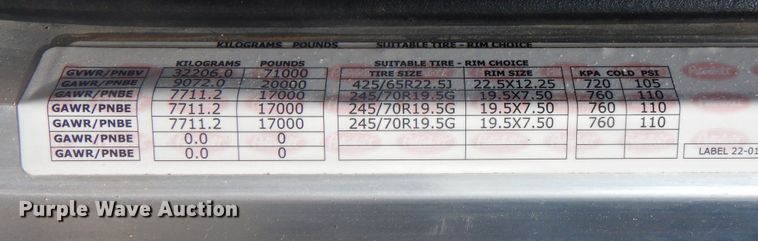 image for item KW9066 2006 Peterbilt 357  tri-drive crane truck