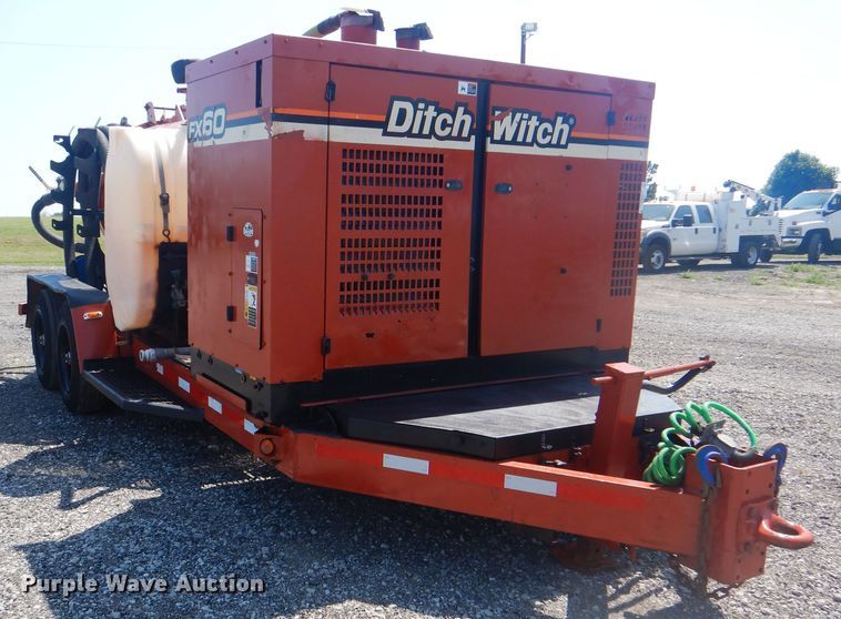 image for item KW9069 2011 Ditch Witch FX60  vacuum excavator