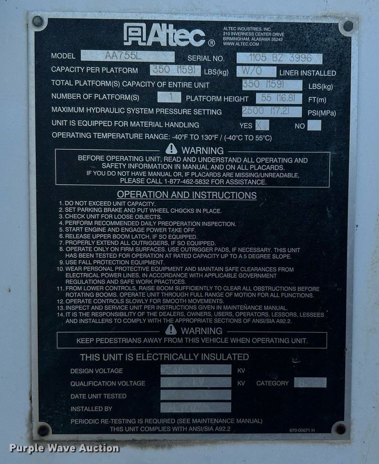 image for item KW9076 2006 Freightliner Business Class M2  bucket truck