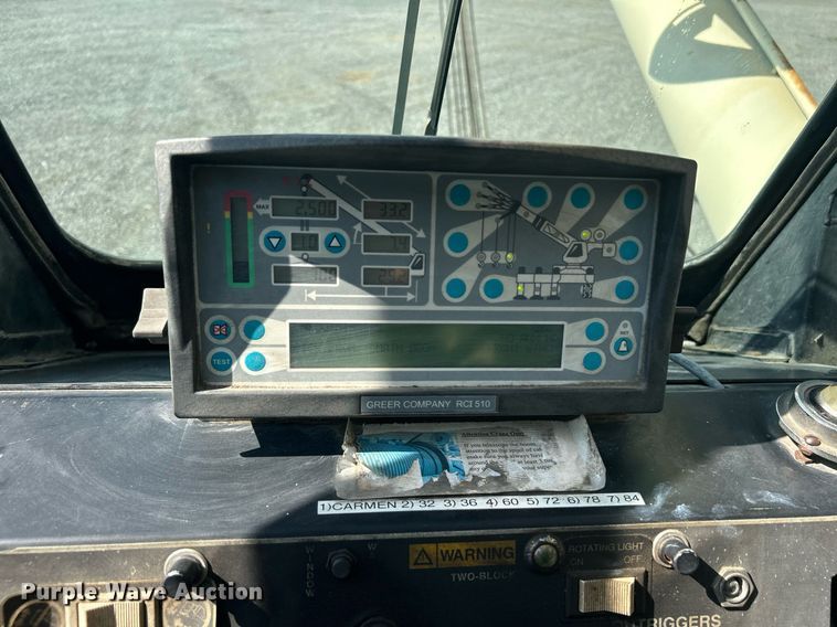 image for item KW9077 1995 Lorain LRT445  crane