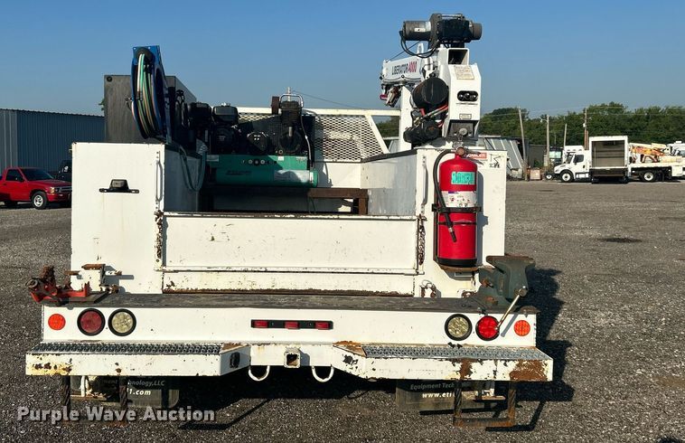 image for item KW9078 2013 Chevrolet Silverado 3500HD  Ext. Cab utility bed pickup truck