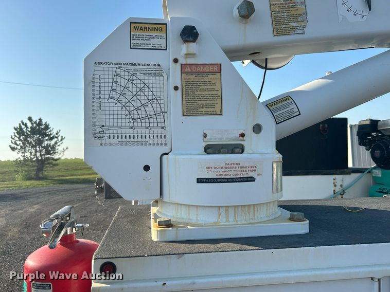 image for item KW9078 2013 Chevrolet Silverado 3500HD  Ext. Cab utility bed pickup truck