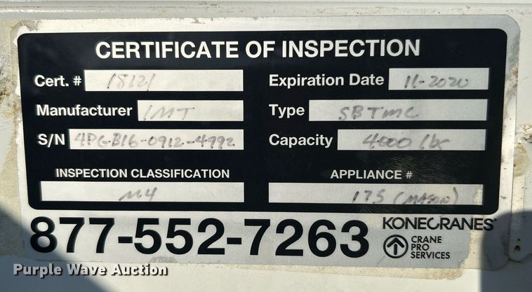 image for item KW9078 2013 Chevrolet Silverado 3500HD  Ext. Cab utility bed pickup truck