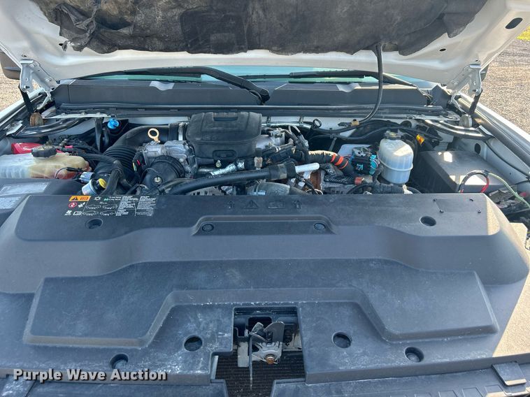 image for item KW9078 2013 Chevrolet Silverado 3500HD  Ext. Cab utility bed pickup truck