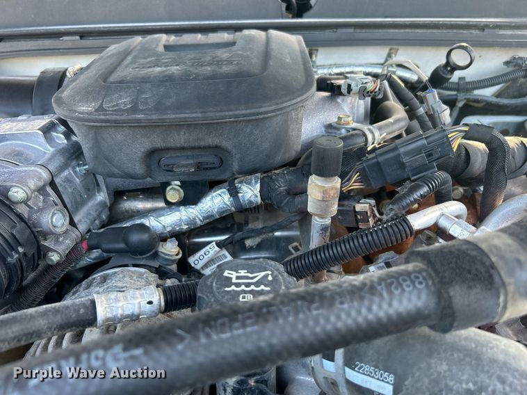 image for item KW9078 2013 Chevrolet Silverado 3500HD  Ext. Cab utility bed pickup truck