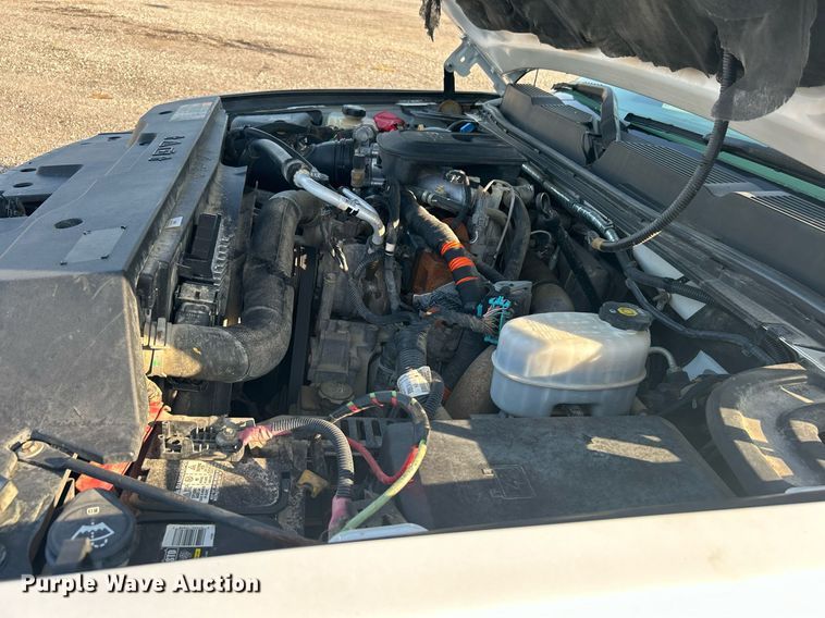 image for item KW9078 2013 Chevrolet Silverado 3500HD  Ext. Cab utility bed pickup truck