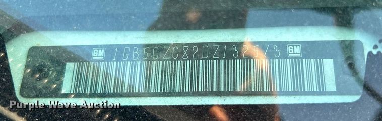 image for item KW9078 2013 Chevrolet Silverado 3500HD  Ext. Cab utility bed pickup truck