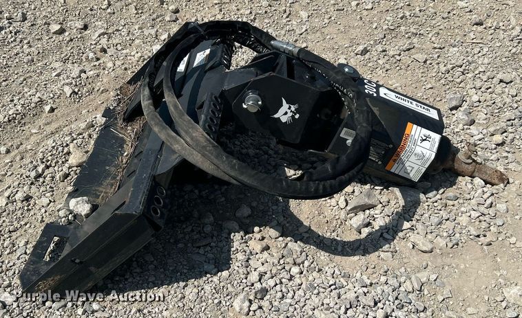 image for item LE9778 2019 Bobcat 30C Auger  skid steer auger