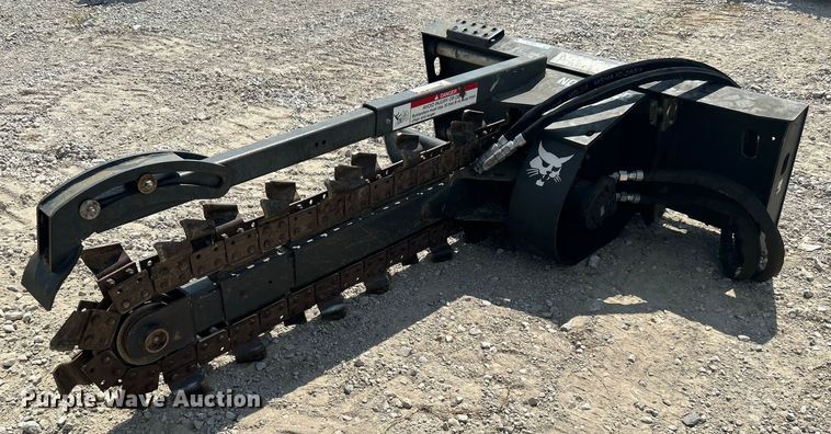 image for item LE9779 2020 Bobcat  LT313 Trencher  skid steer trencher