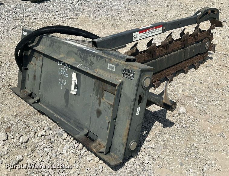 image for item LE9779 2020 Bobcat  LT313 Trencher  skid steer trencher