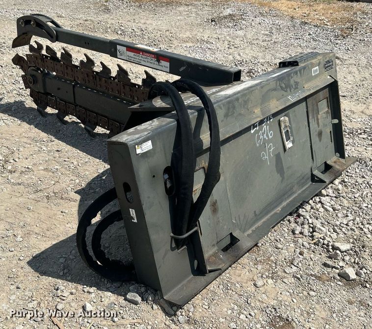 image for item LE9779 2020 Bobcat  LT313 Trencher  skid steer trencher