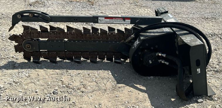 image for item LE9779 2020 Bobcat  LT313 Trencher  skid steer trencher
