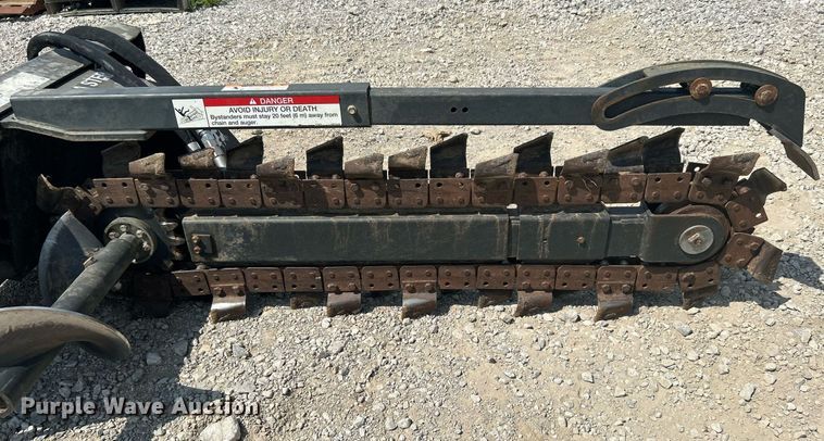image for item LE9779 2020 Bobcat  LT313 Trencher  skid steer trencher