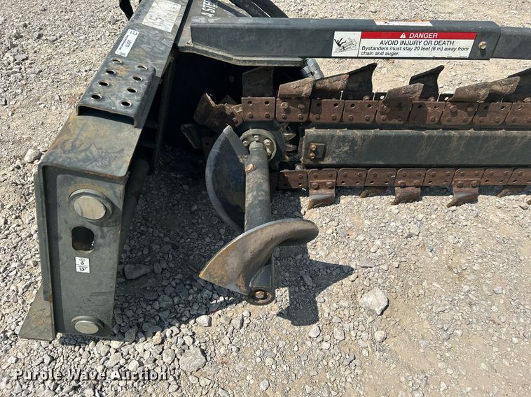 image for item LE9779 2020 Bobcat  LT313 Trencher  skid steer trencher