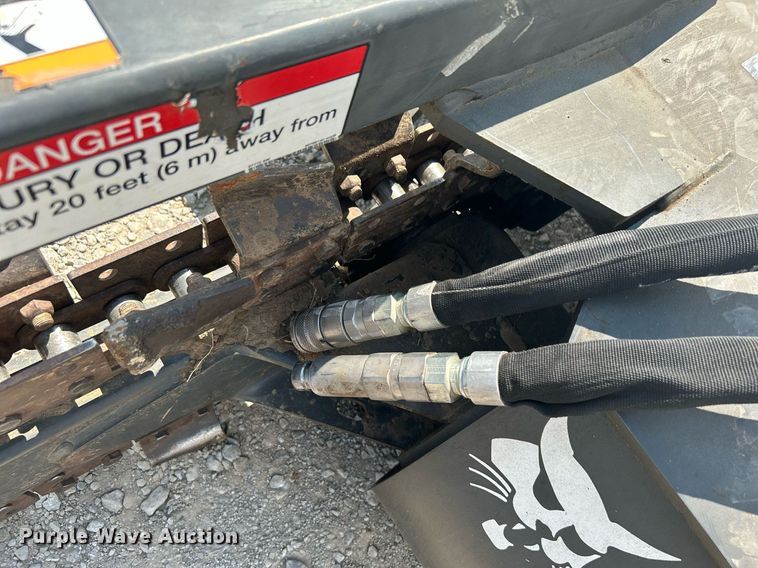 image for item LE9779 2020 Bobcat  LT313 Trencher  skid steer trencher