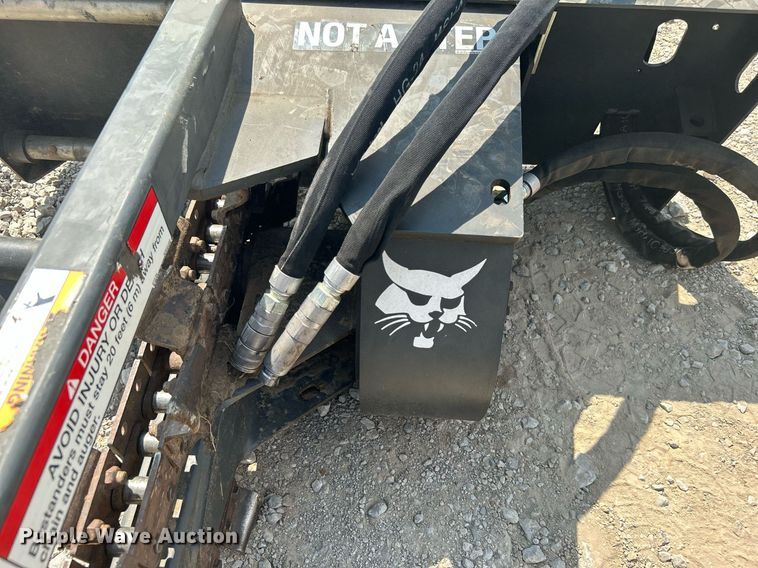 image for item LE9779 2020 Bobcat  LT313 Trencher  skid steer trencher