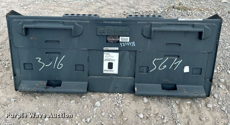 image for item LE9781 Bobcat 56 Heavy Duty  skid steer bucket