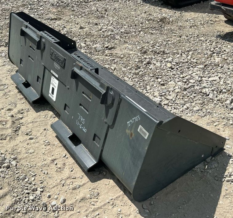 image for item LE9783 Bobcat 74 Standard Duty  skid steer bucket