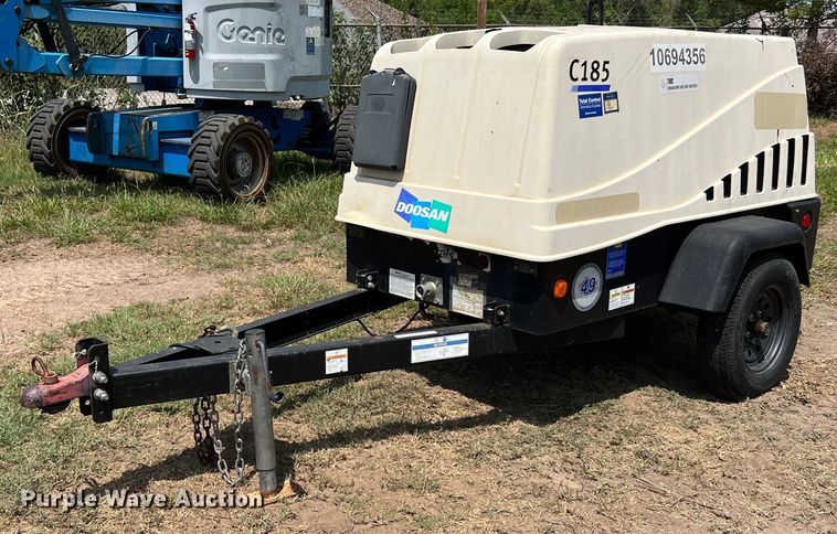 image for item LF9430 2017 Doosan C185  air compressor