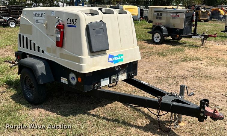 image for item LF9430 2017 Doosan C185  air compressor