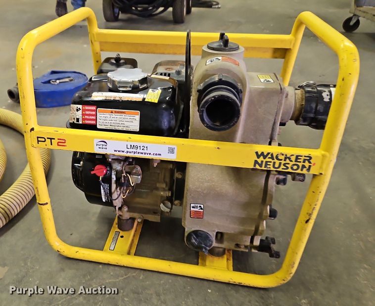 image for item LM9121 2015 Wacker Neuson  PT2A trash pump