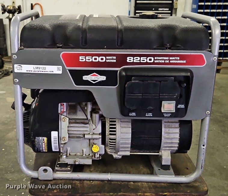 image for item LM9122 Briggs & Stratton 030424 generator