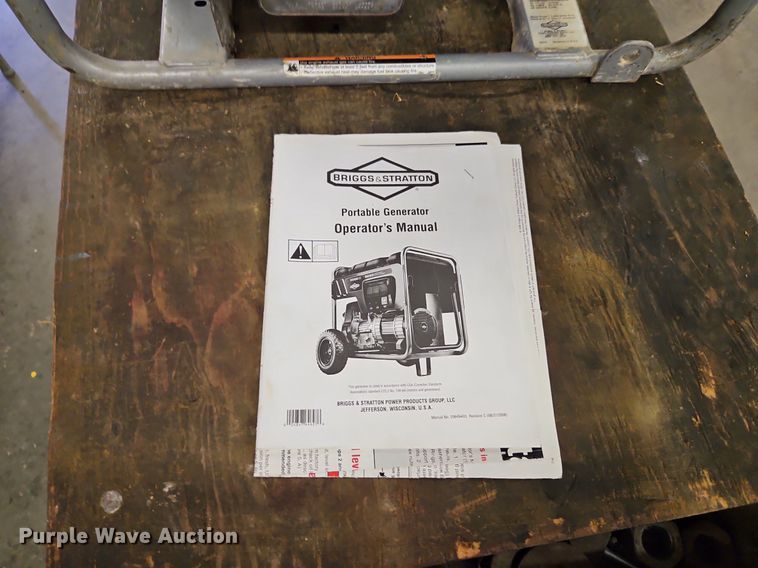 image for item LM9122 Briggs & Stratton 030424 generator