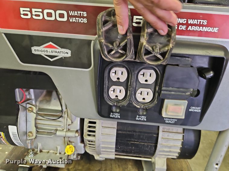 image for item LM9122 Briggs & Stratton 030424 generator