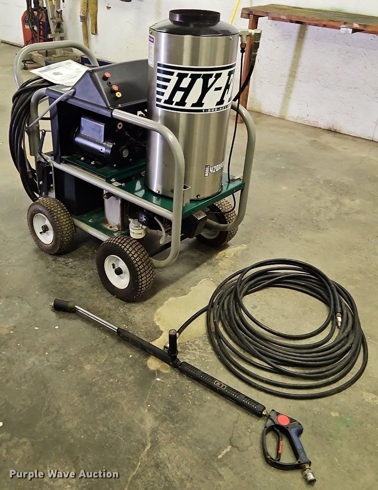 image for item LM9123 Hy-Flo Bear X4 hot pressure washer