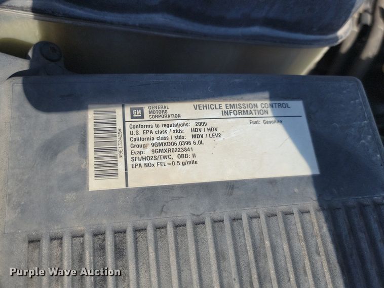 image for item LQ9232 2009 GMC Sierra 2500HD  pickup truck