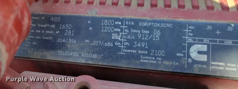 image for item LQ9240 2013 Peterbuilt 367  dump truck