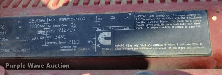 image for item LQ9240 2013 Peterbuilt 367  dump truck