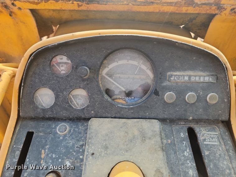 image for item LQ9241 John Deere 500 Series B  backhoe