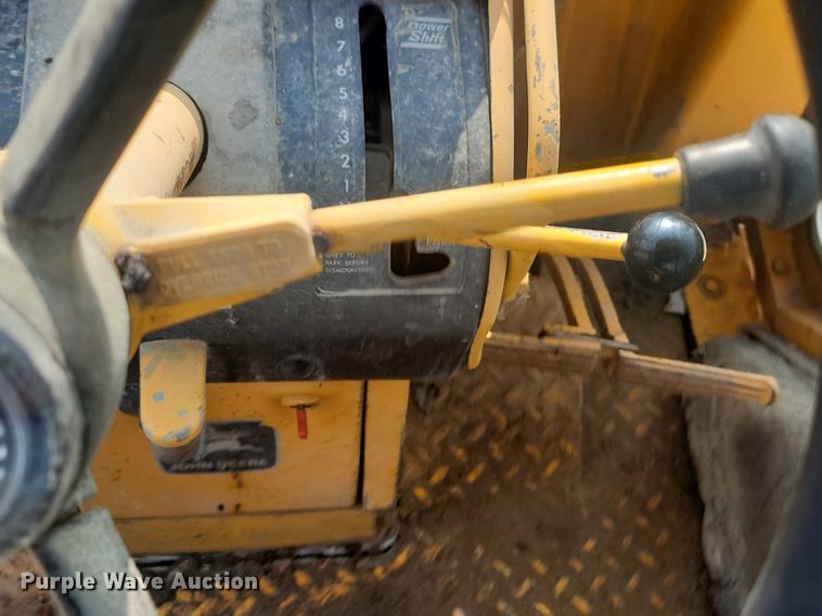 image for item LQ9241 John Deere 500 Series B  backhoe