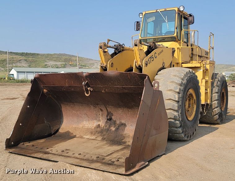 image for item LQ9258 1984 Clark 175C  wheel loader