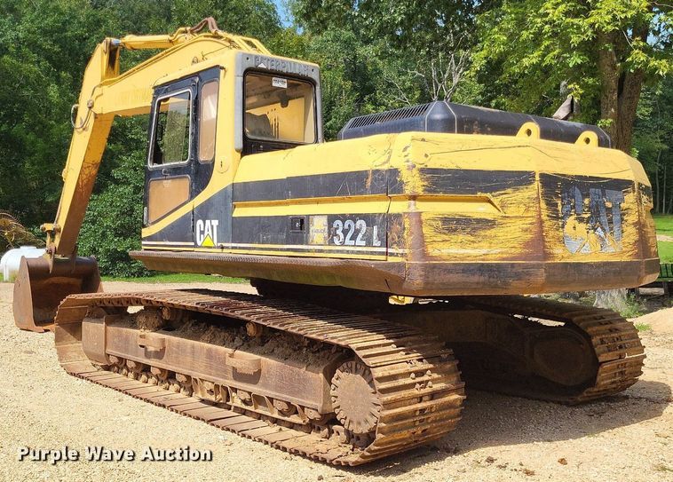 image for item LS9681 1994 Caterpillar 322L  excavator