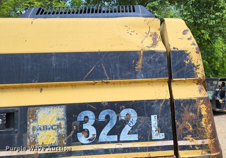 image for item LS9681 1994 Caterpillar 322L  excavator