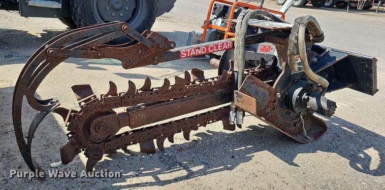 image for item MD9974 Bradco 600  compact utility loader trencher
