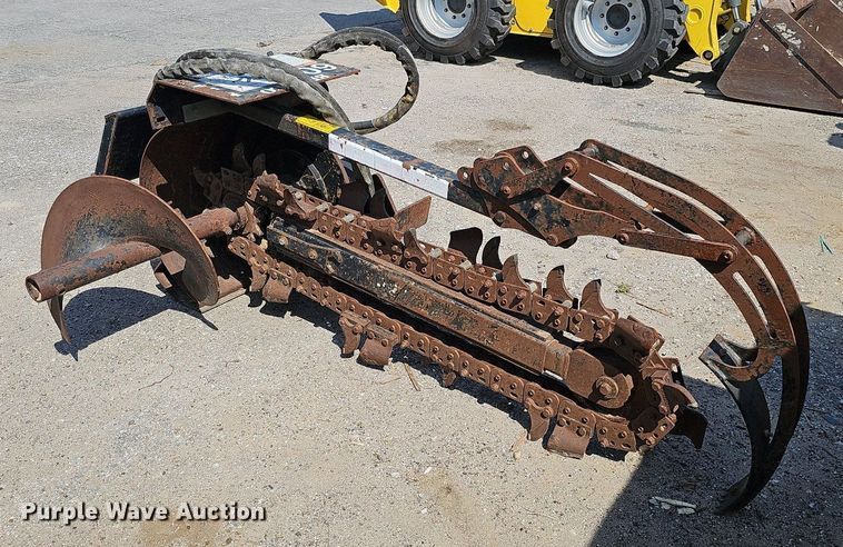 image for item MD9974 Bradco 600  compact utility loader trencher