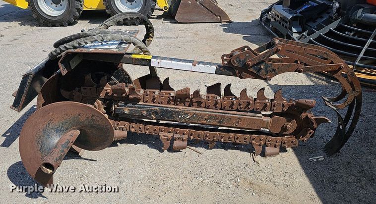 image for item MD9974 Bradco 600  compact utility loader trencher