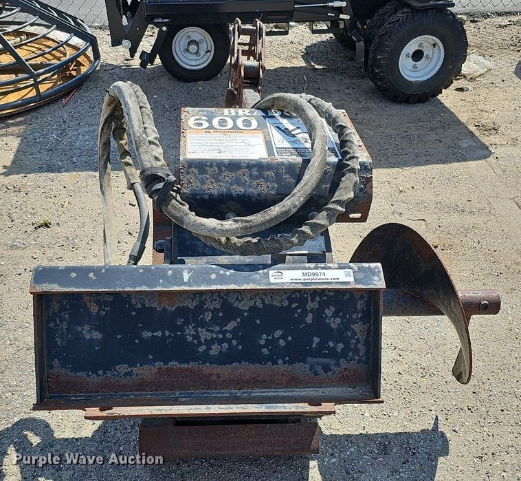 image for item MD9974 Bradco 600  compact utility loader trencher
