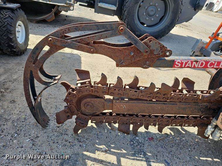 image for item MD9974 Bradco 600  compact utility loader trencher