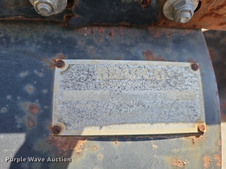 image for item MD9974 Bradco 600  compact utility loader trencher