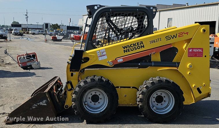 image for item MD9975 2015 Wacker Neuson SW24  skid steer loader